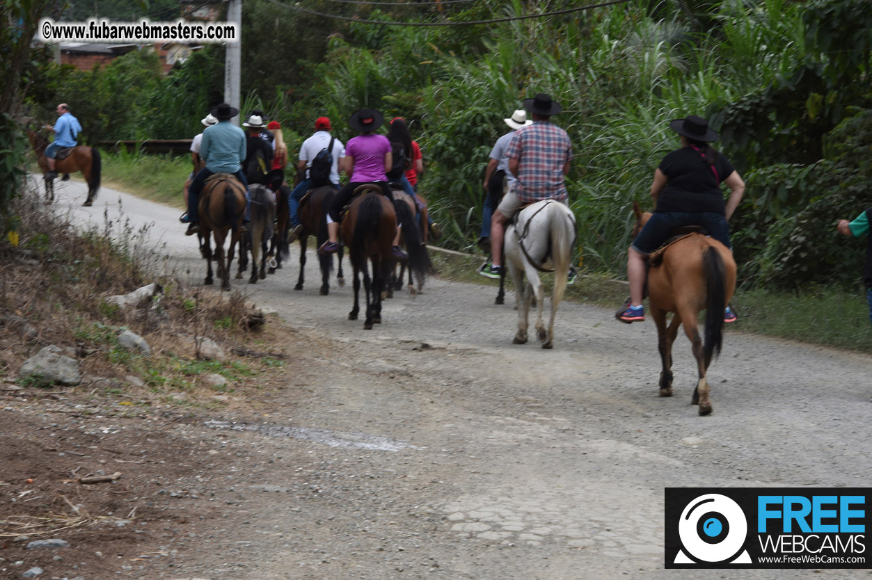 Horseback Riding Colombian style tour