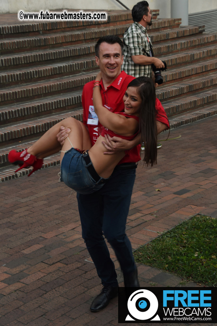 Colombian Chiva party bus tour.