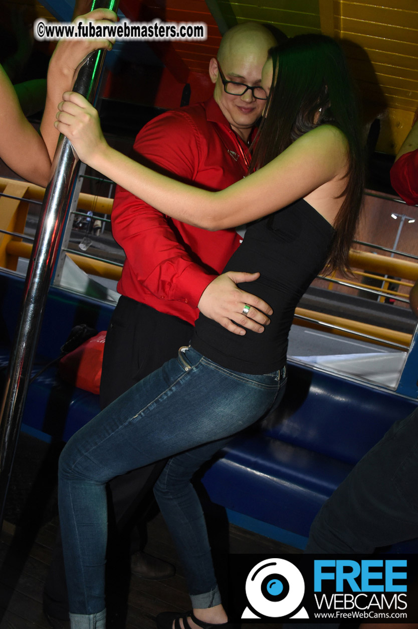 Colombian Chiva party bus tour.