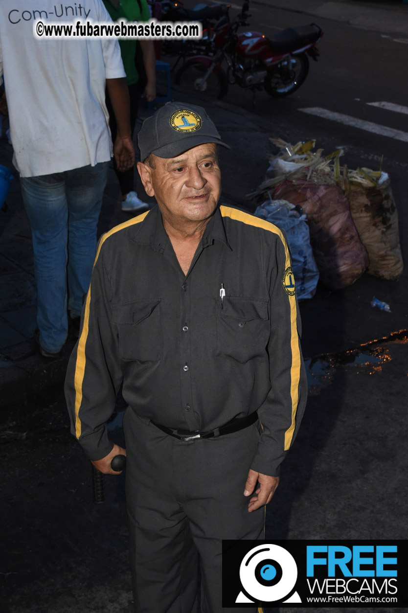 Colombian Chiva party bus tour.