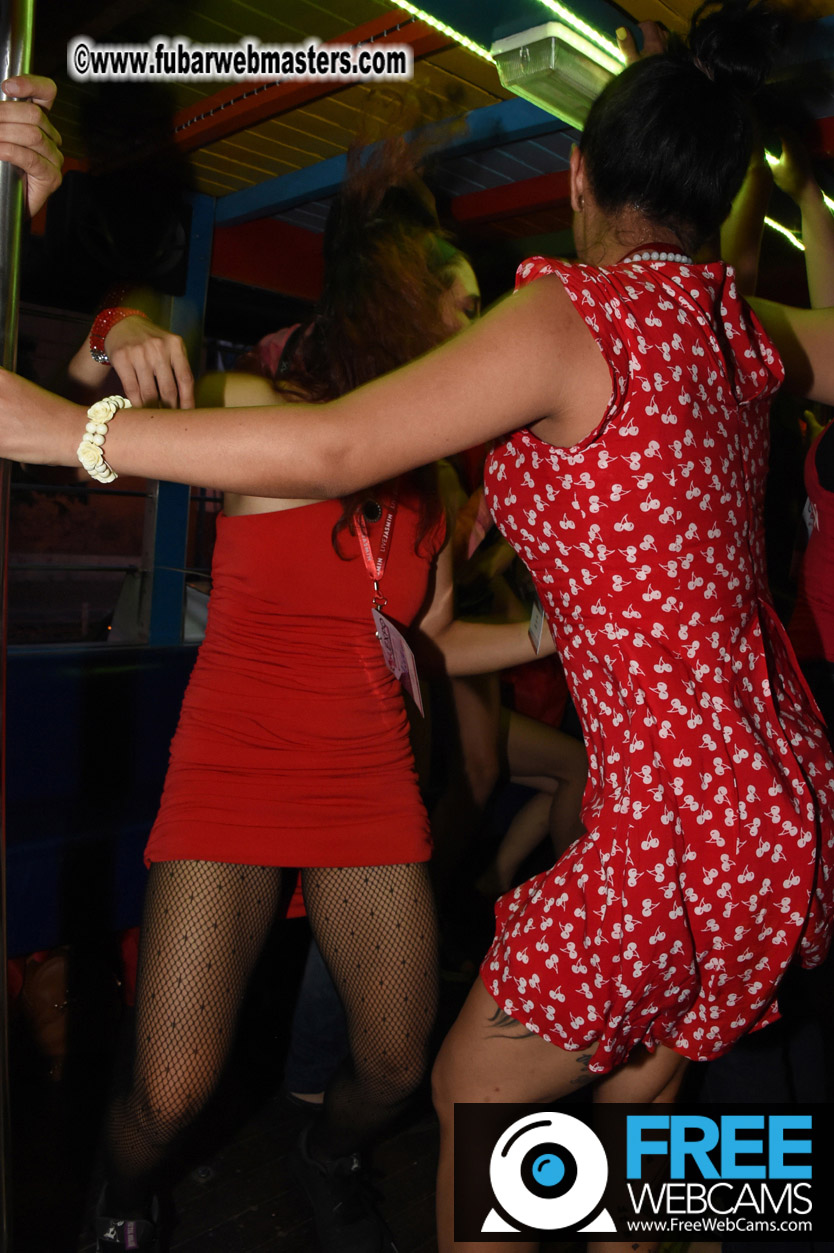 Colombian Chiva party bus tour.