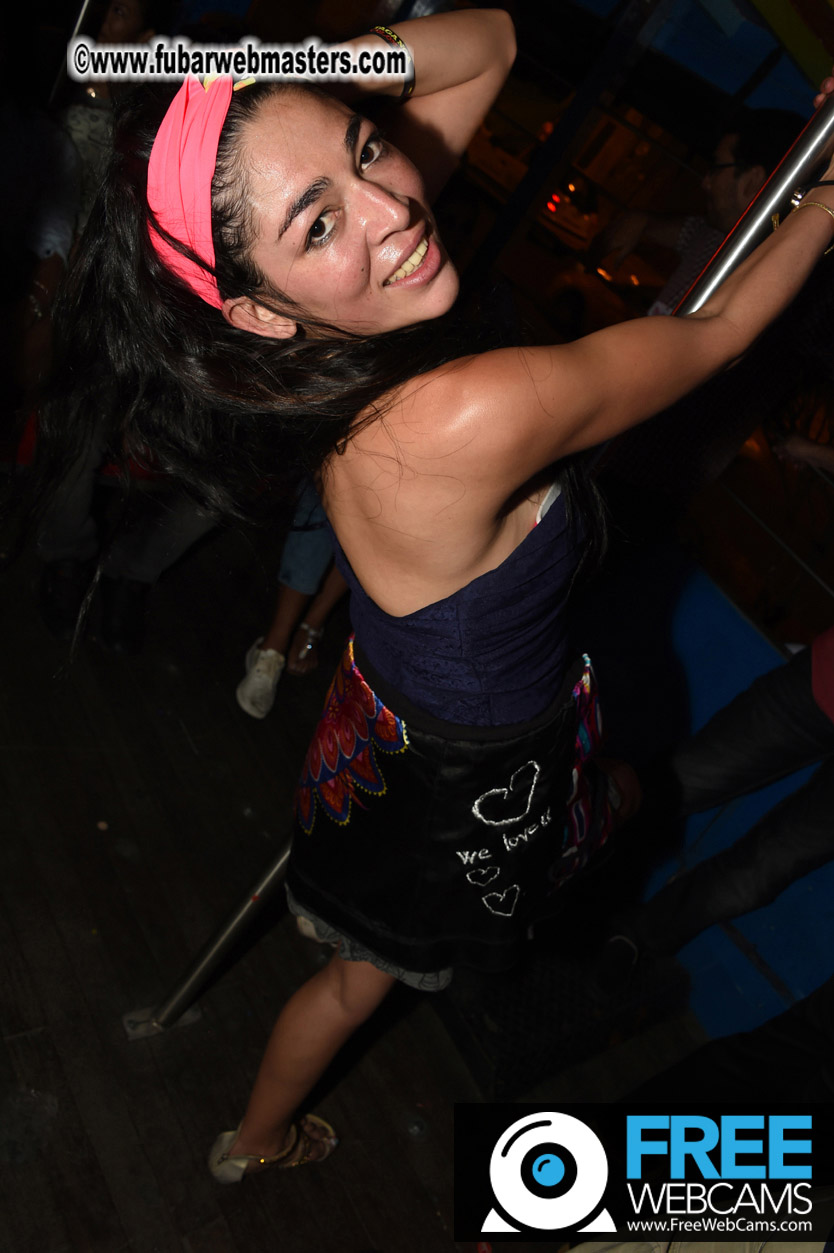 Colombian Chiva party bus tour.