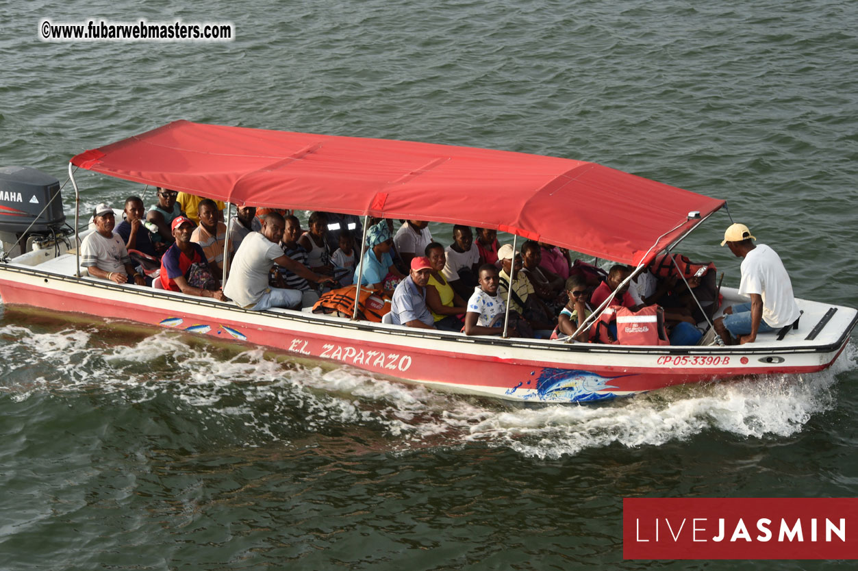 Champagne Networking Pirate Boat