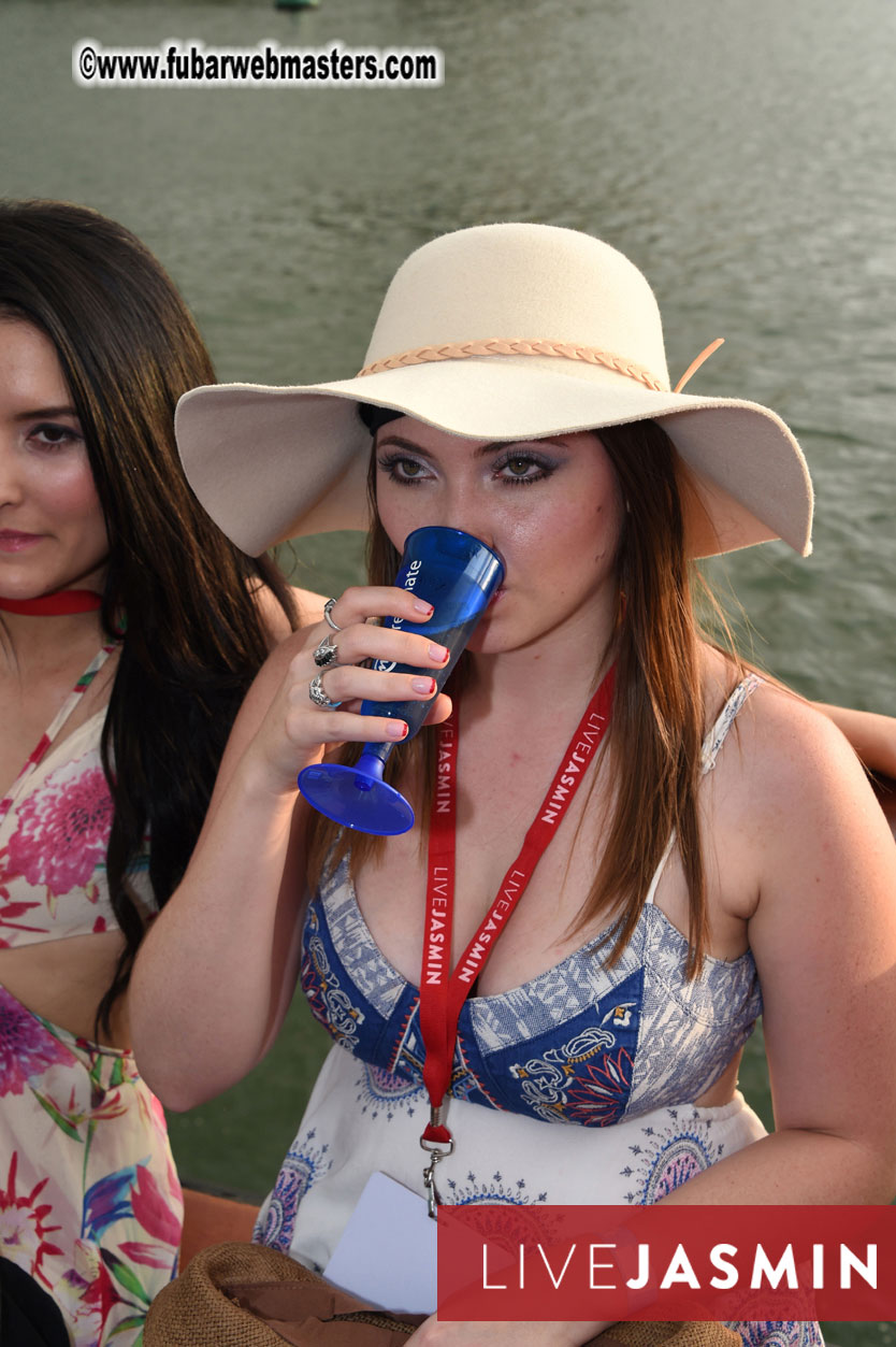 Champagne Networking Pirate Boat