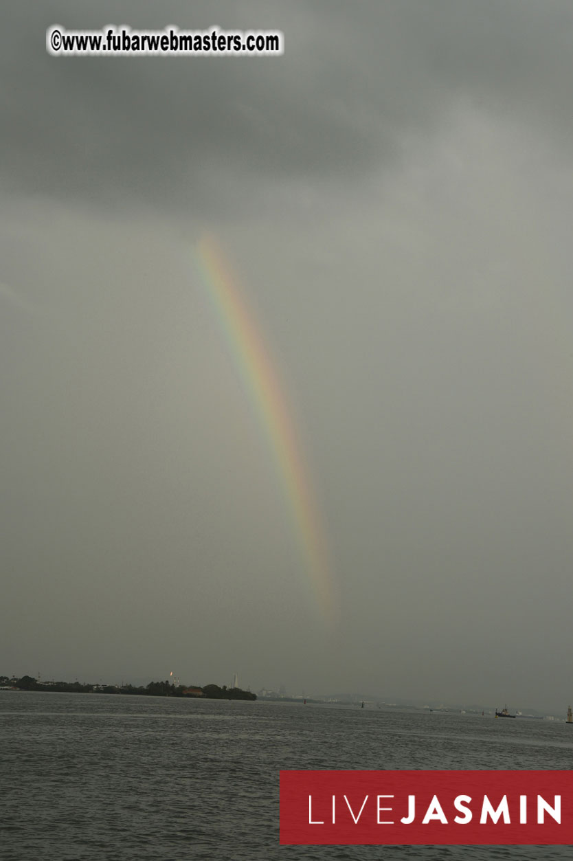Champagne Networking Pirate Boat