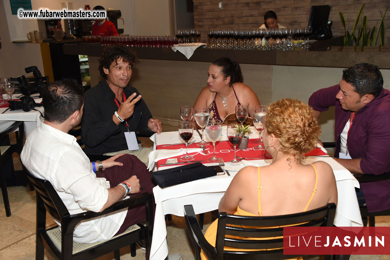 Models, Studios and Webmasters Dinner