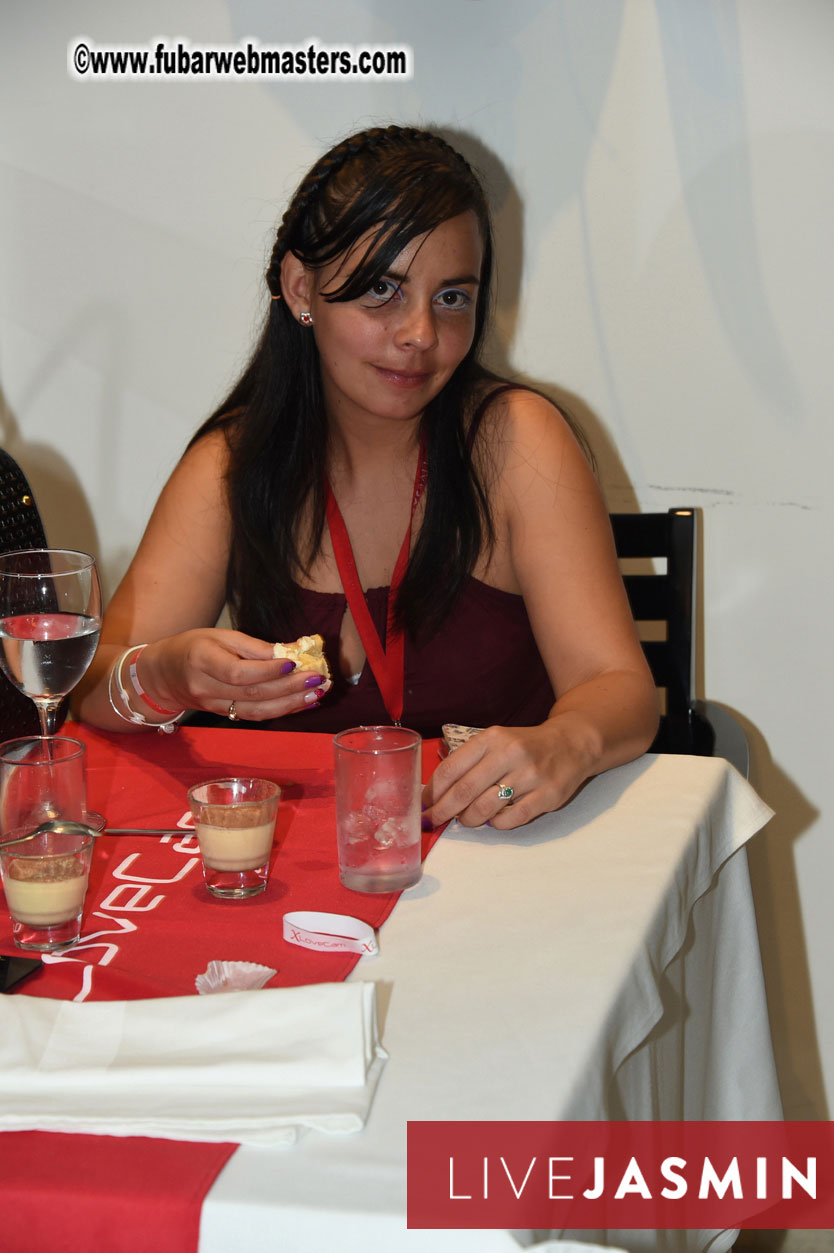 Models, Studios and Webmasters Dinner