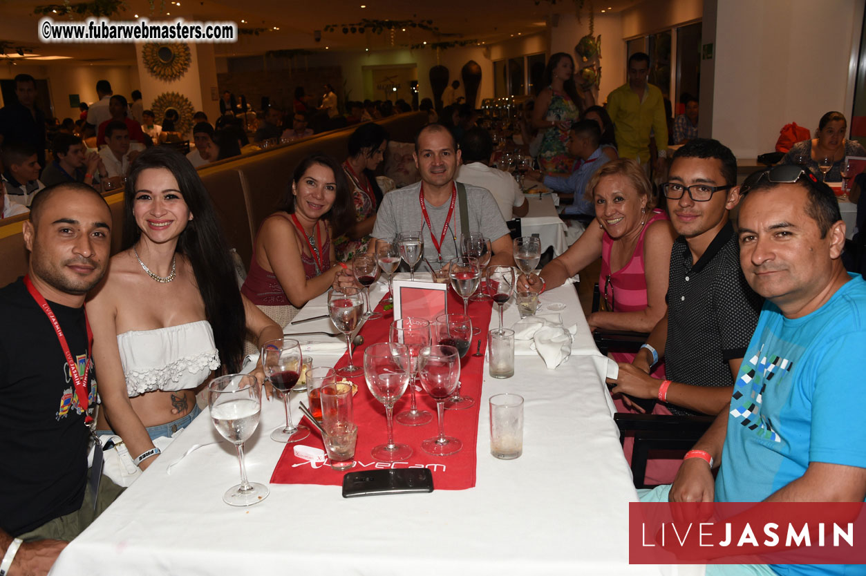 Models, Studios and Webmasters Dinner