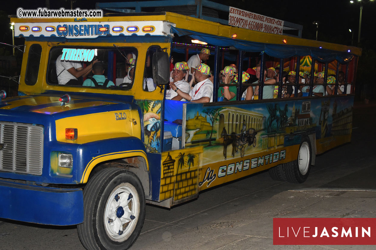 Chiva Party, City Bus Tour