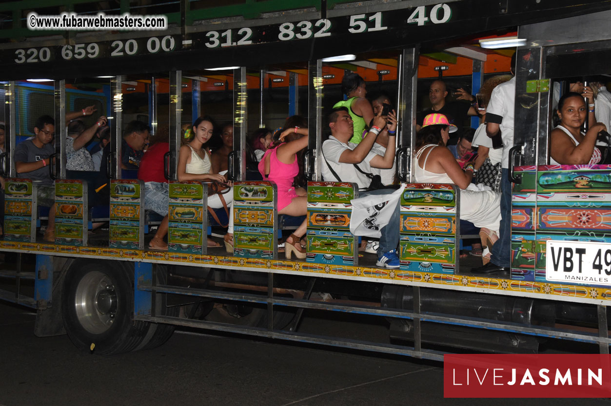 Chiva Party, City Bus Tour