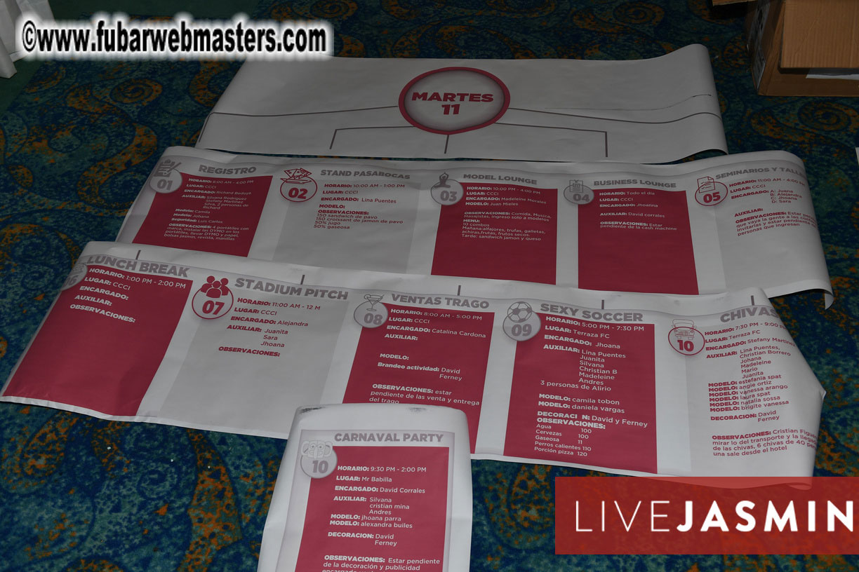 LAL Expo Team Pre-show Prep