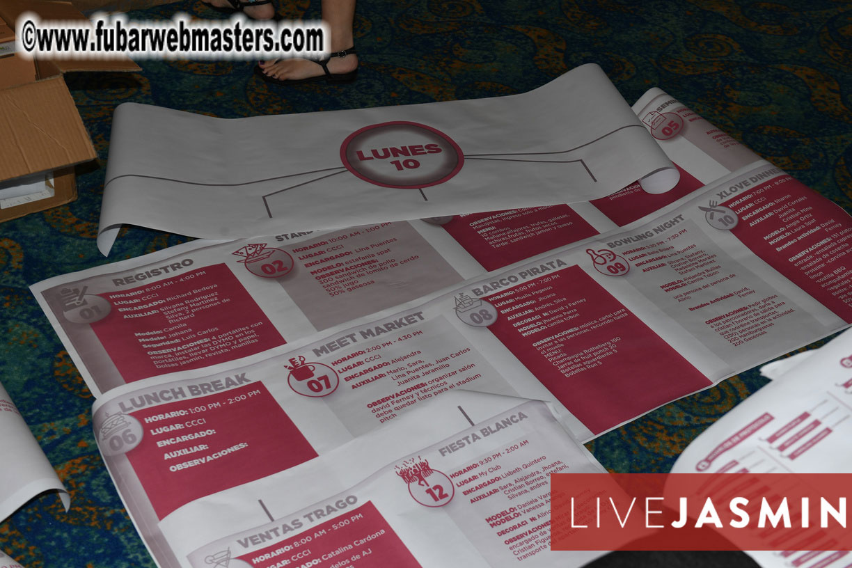 LAL Expo Team Pre-show Prep