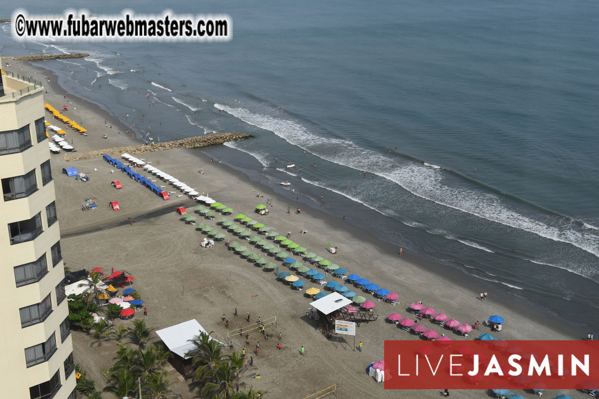 Cartagena, out of the sea