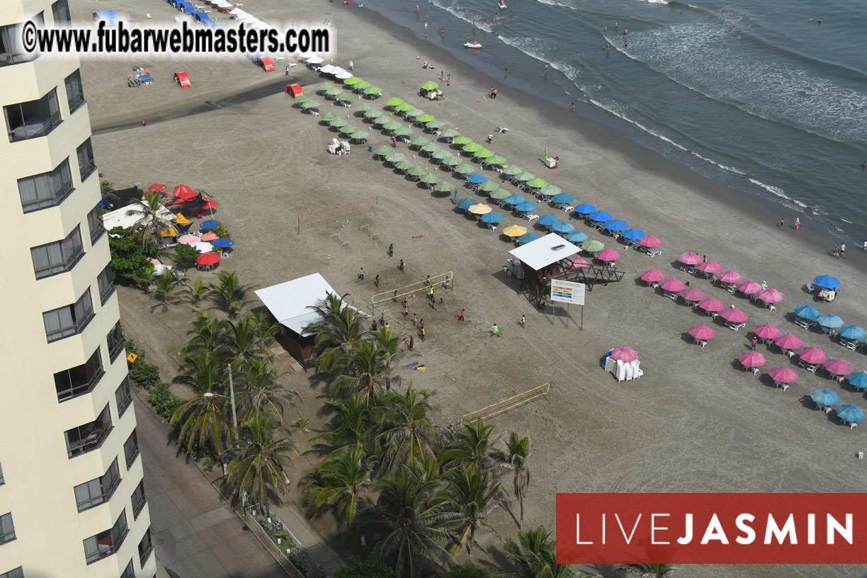 Cartagena, out of the sea