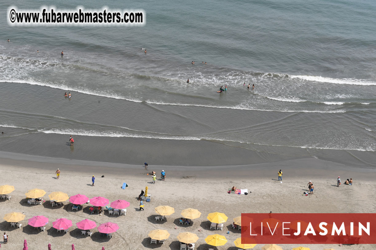 Cartagena, out of the sea