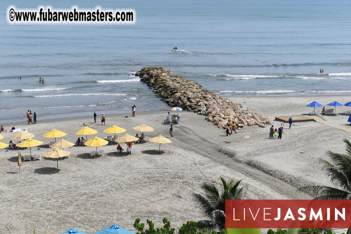 Cartagena, out of the sea