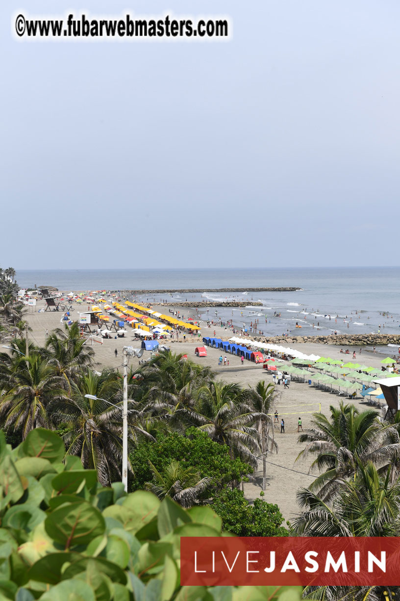 Cartagena, out of the sea