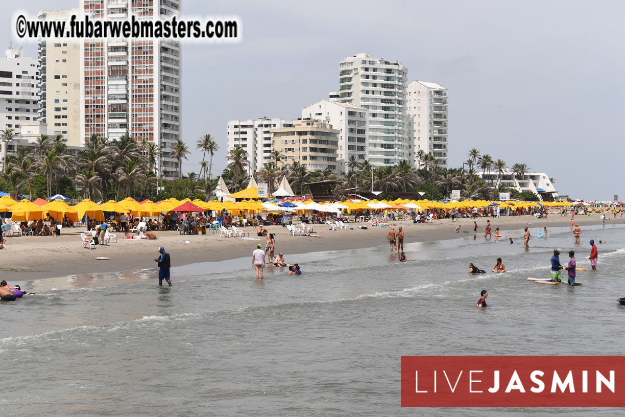 Cartagena, out of the sea