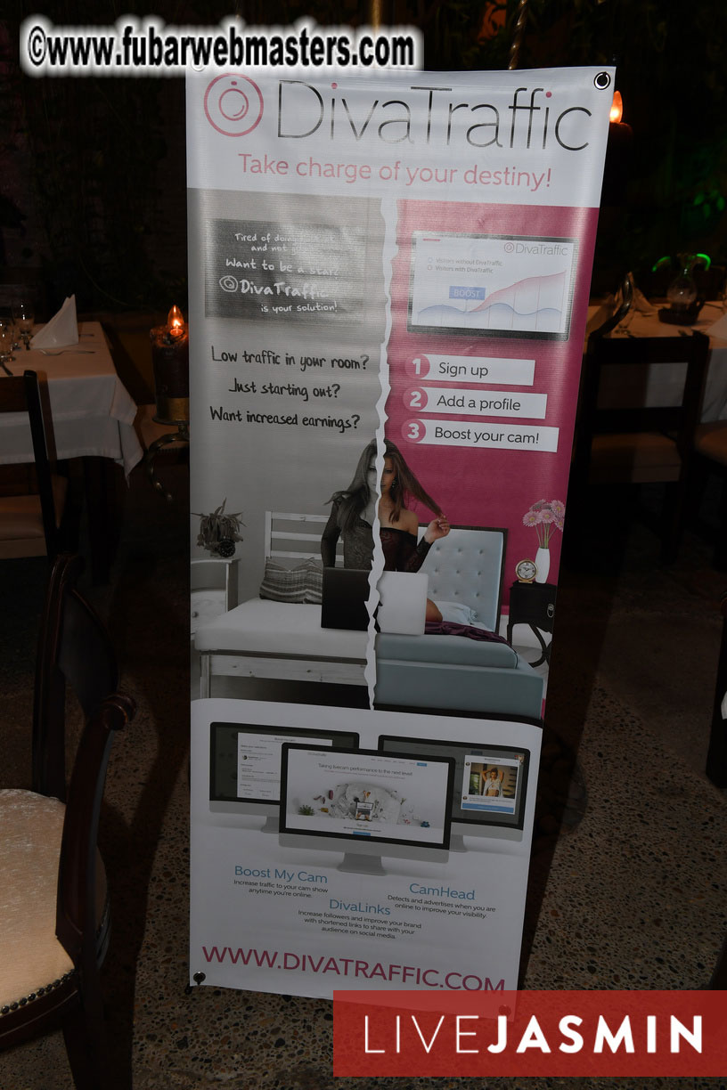 Preshow Sponsors and VIP Dinner Networking