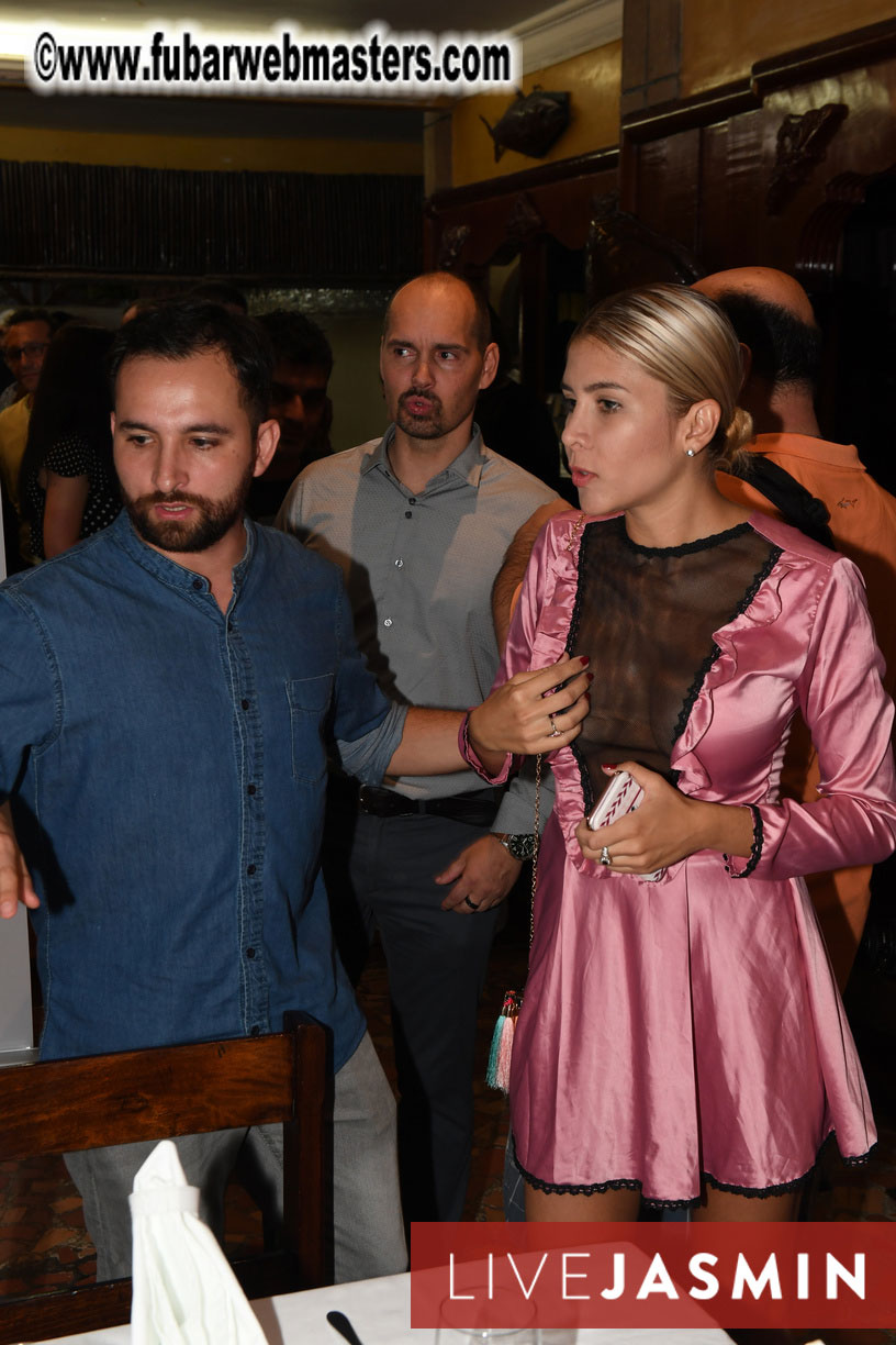 Preshow Sponsors and VIP Dinner Networking