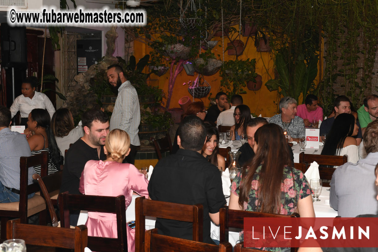 Preshow Sponsors and VIP Dinner Networking