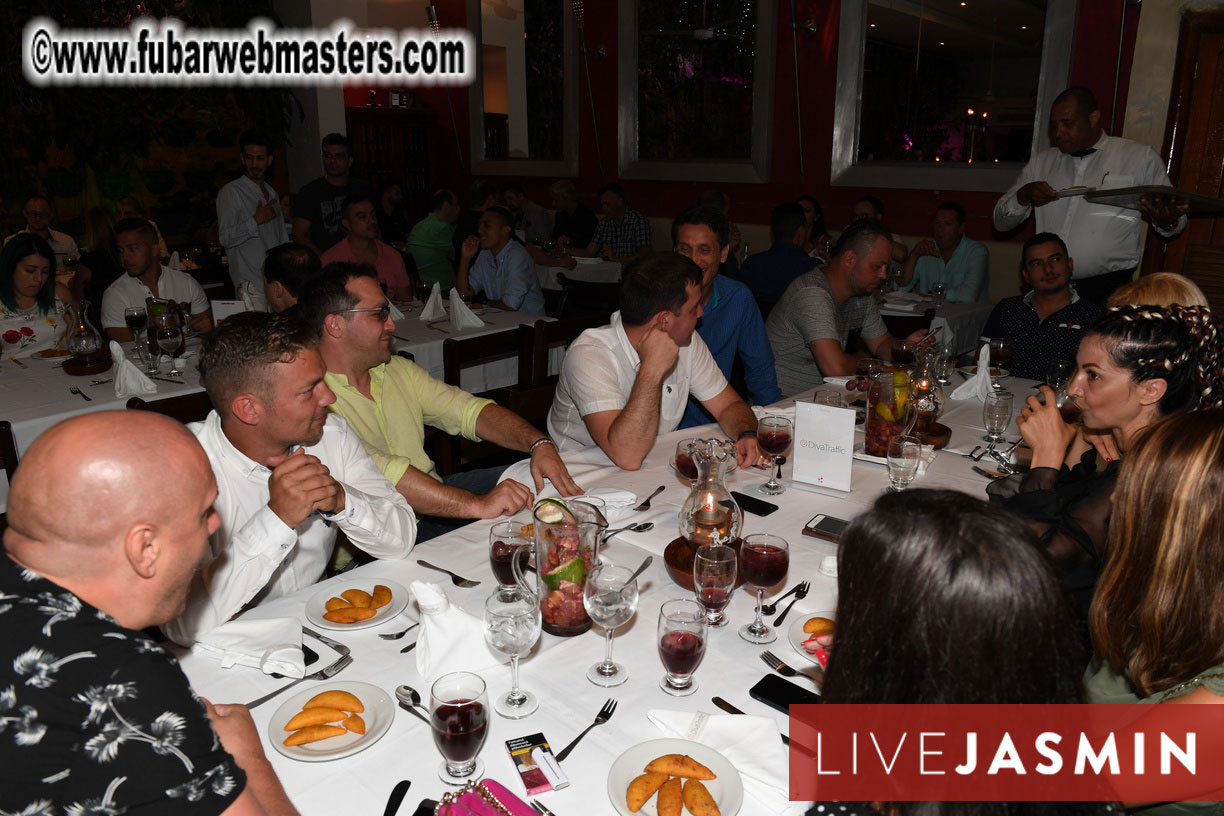 Preshow Sponsors and VIP Dinner Networking