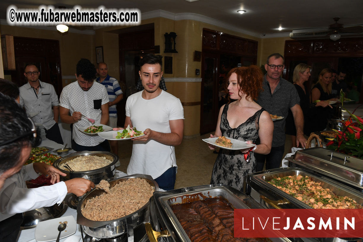 Preshow Sponsors and VIP Dinner Networking