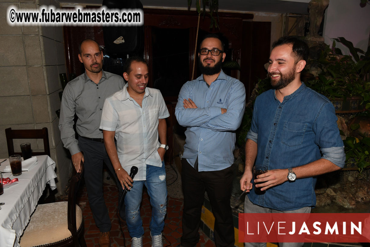 Preshow Sponsors and VIP Dinner Networking