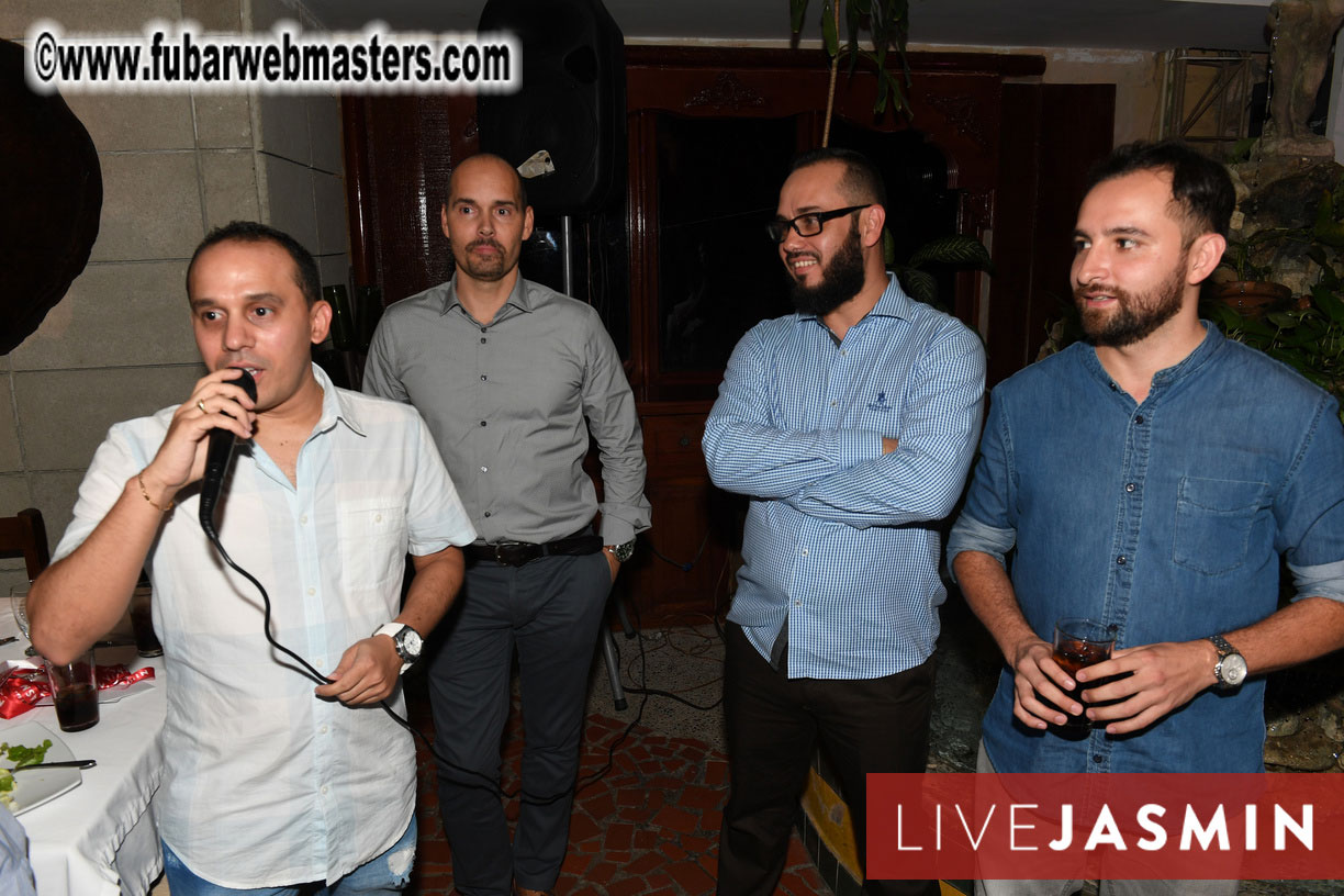 Preshow Sponsors and VIP Dinner Networking