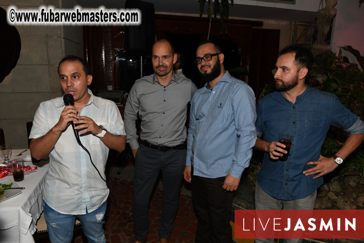 Preshow Sponsors and VIP Dinner Networking