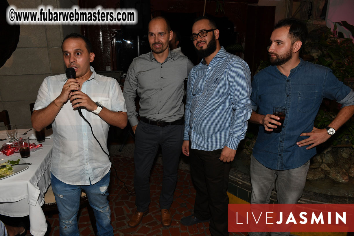 Preshow Sponsors and VIP Dinner Networking