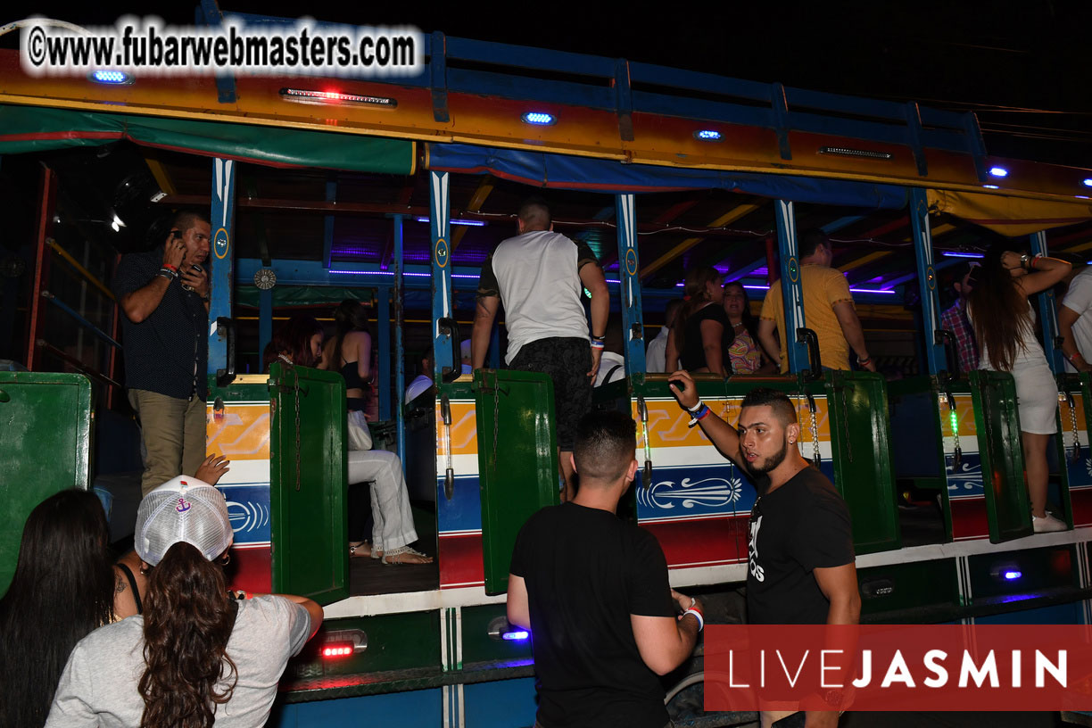 Chiva Party, City Bus Tour