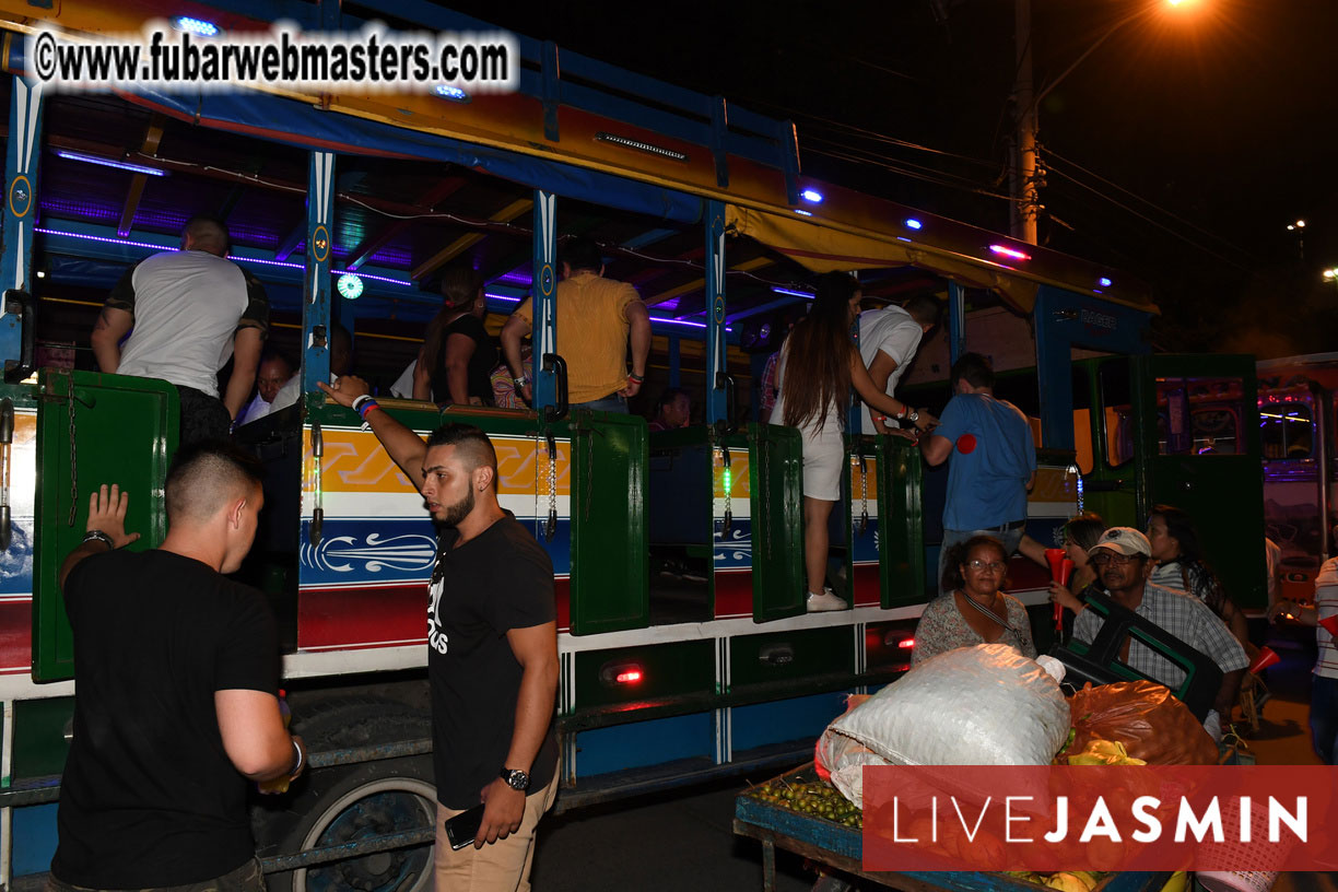 Chiva Party, City Bus Tour