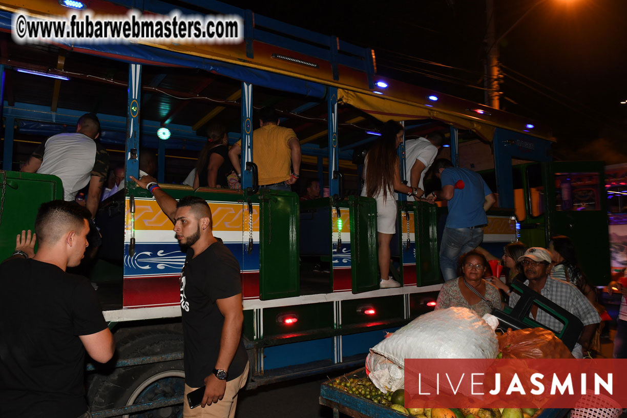 Chiva Party, City Bus Tour