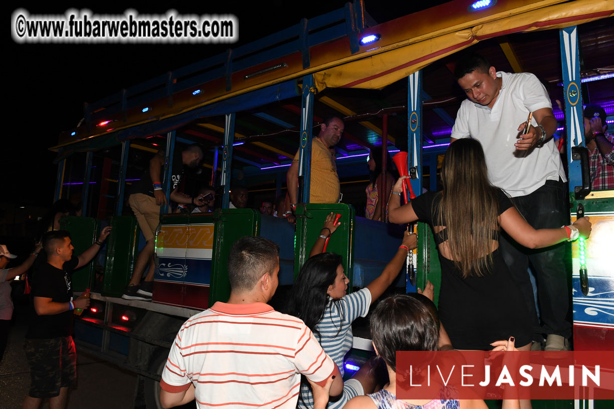 Chiva Party, City Bus Tour