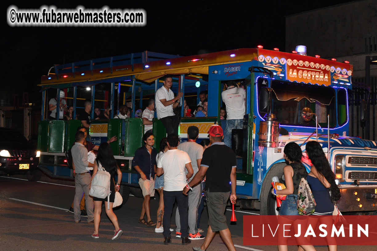 Chiva Party, City Bus Tour