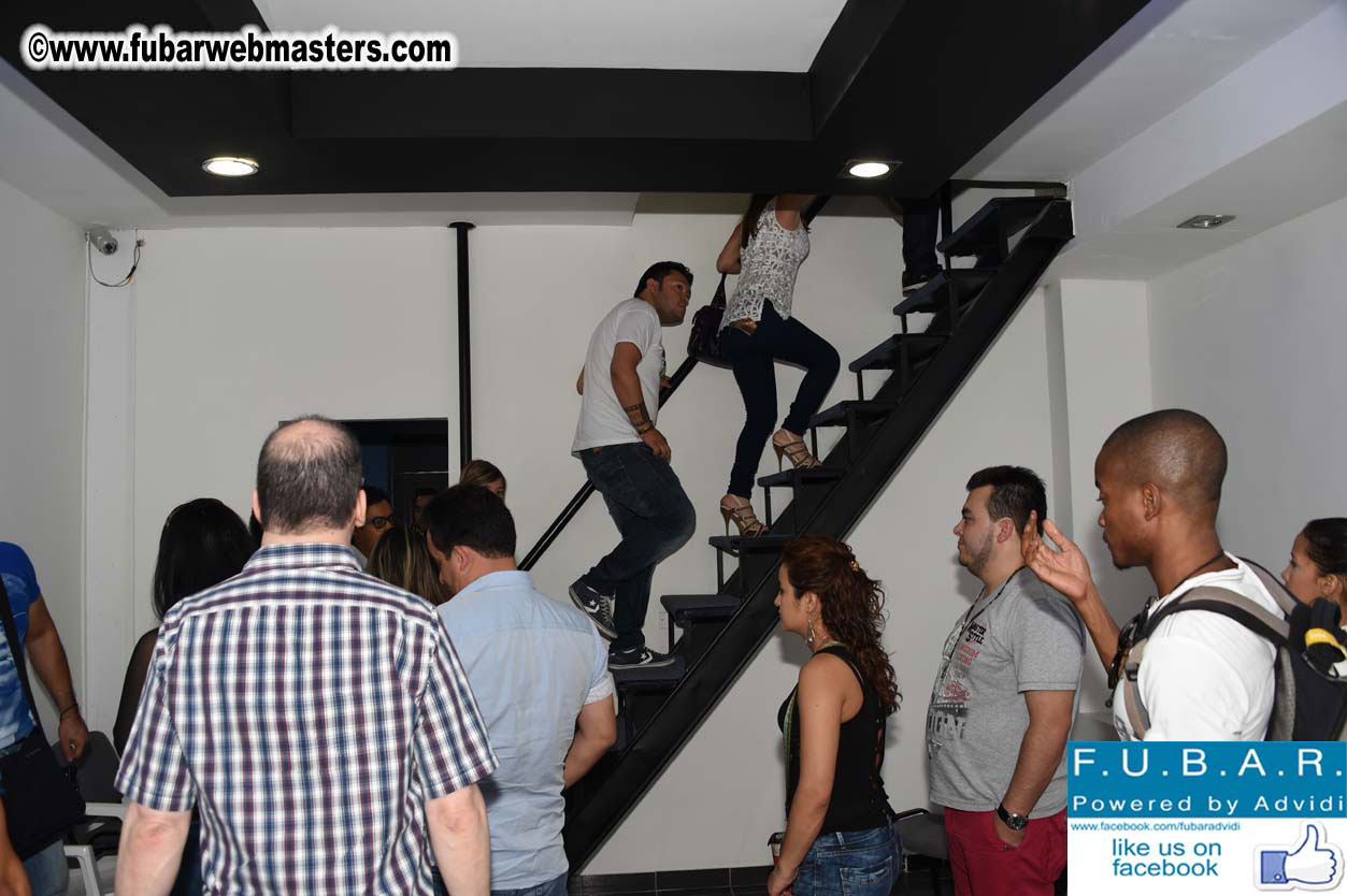 AJ Studios Webcam Studios Tour and lunch