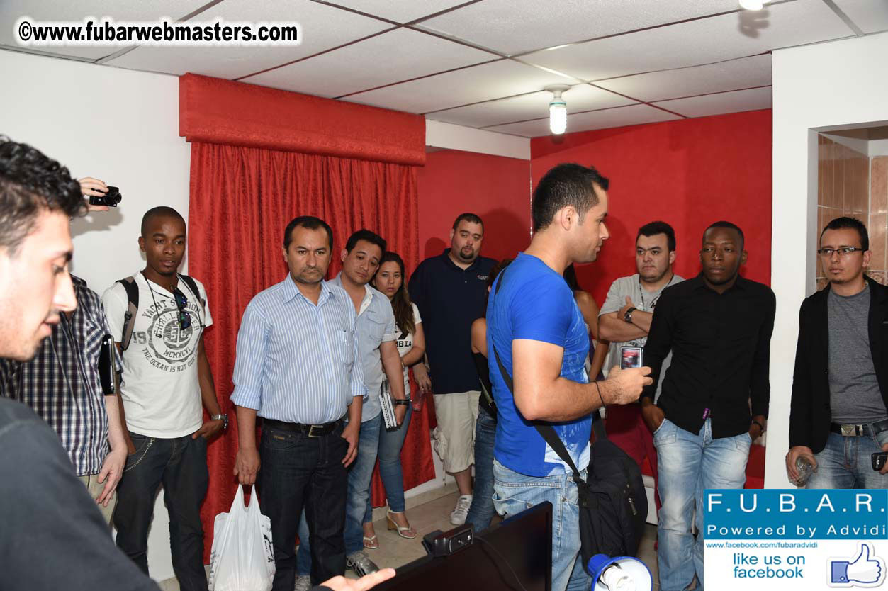 AJ Studios Webcam Studios Tour and lunch