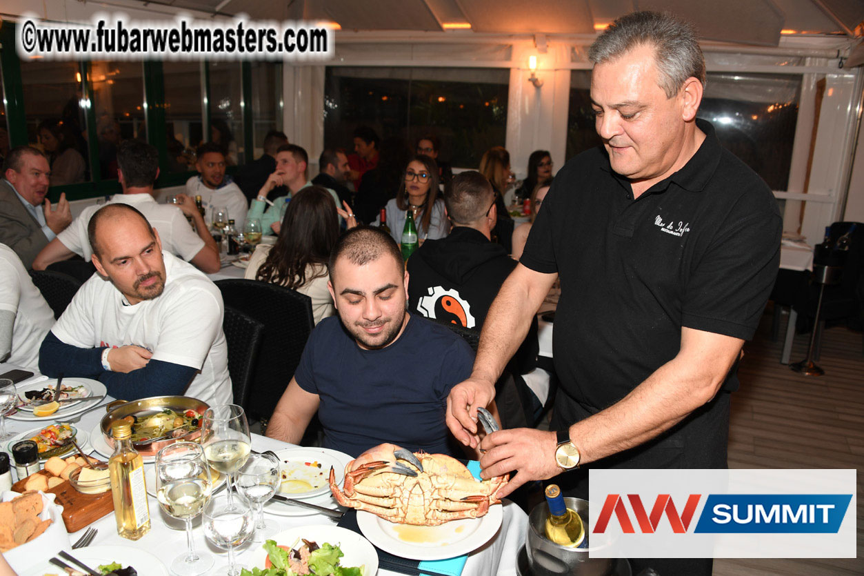 VIP Dinner at Mar do Inferno