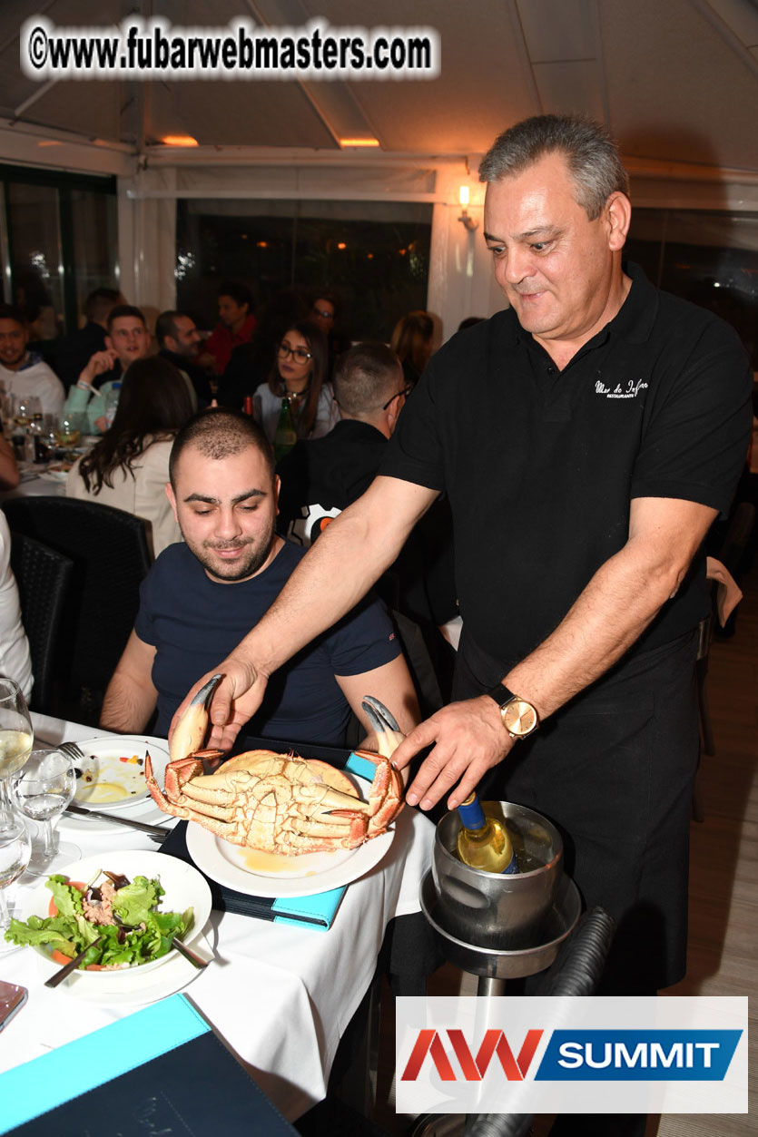 VIP Dinner at Mar do Inferno