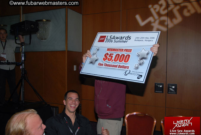 Best Webmaster Grand Prize Ceremony and Closing Pa