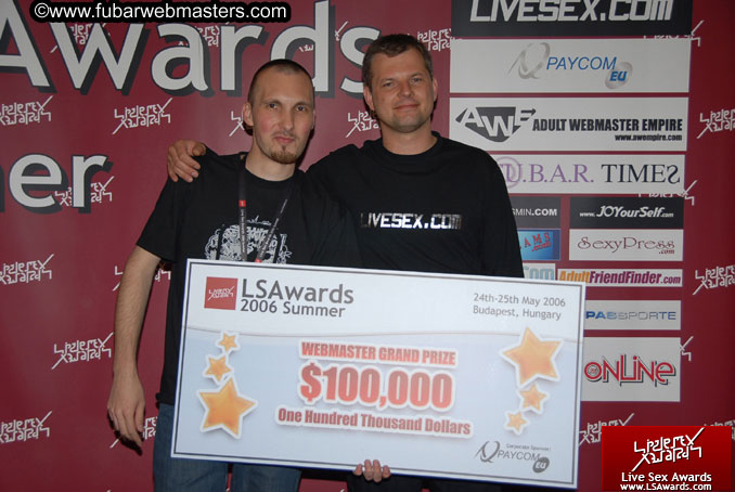 Best Webmaster Grand Prize Ceremony and Closing Pa