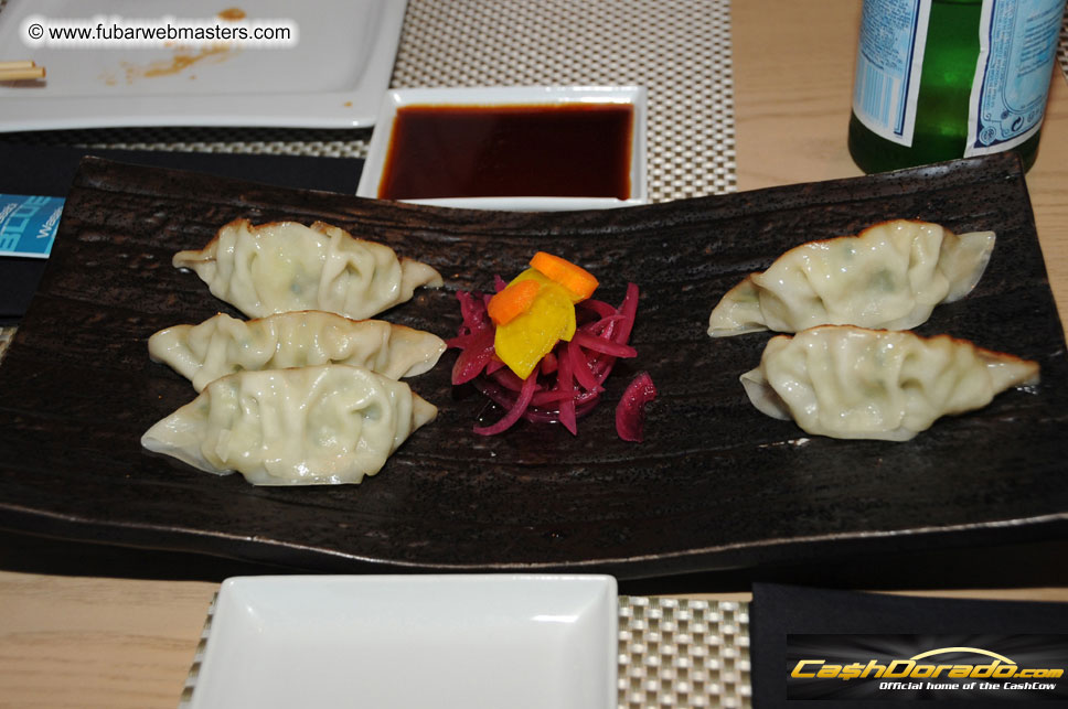 Dinner at Wasabi Blue