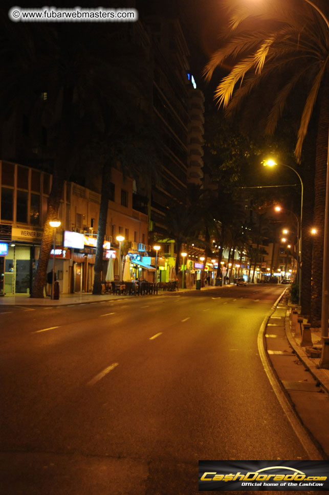 Tuesday Night before the show