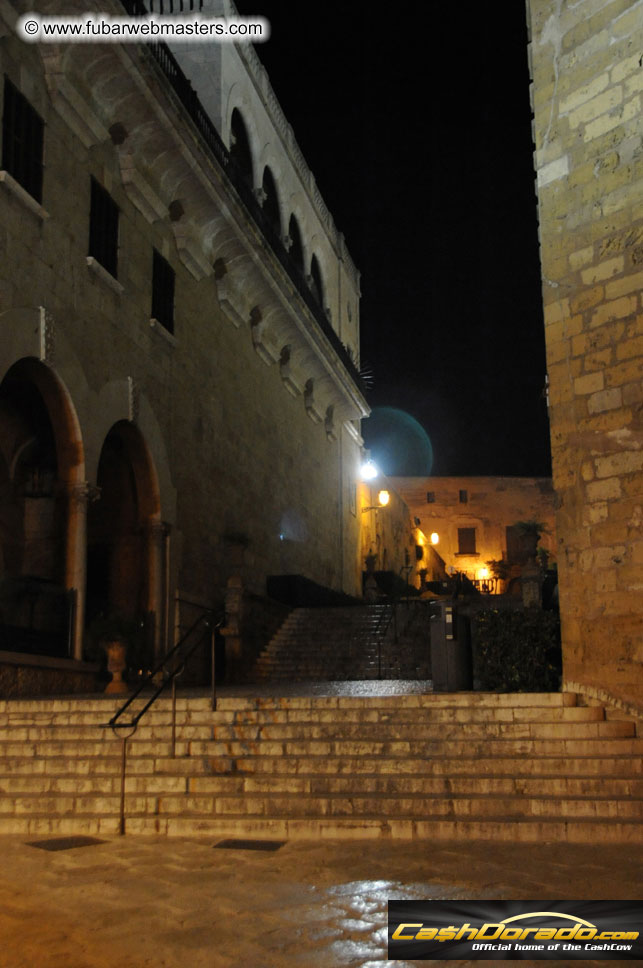 Tuesday Night before the show