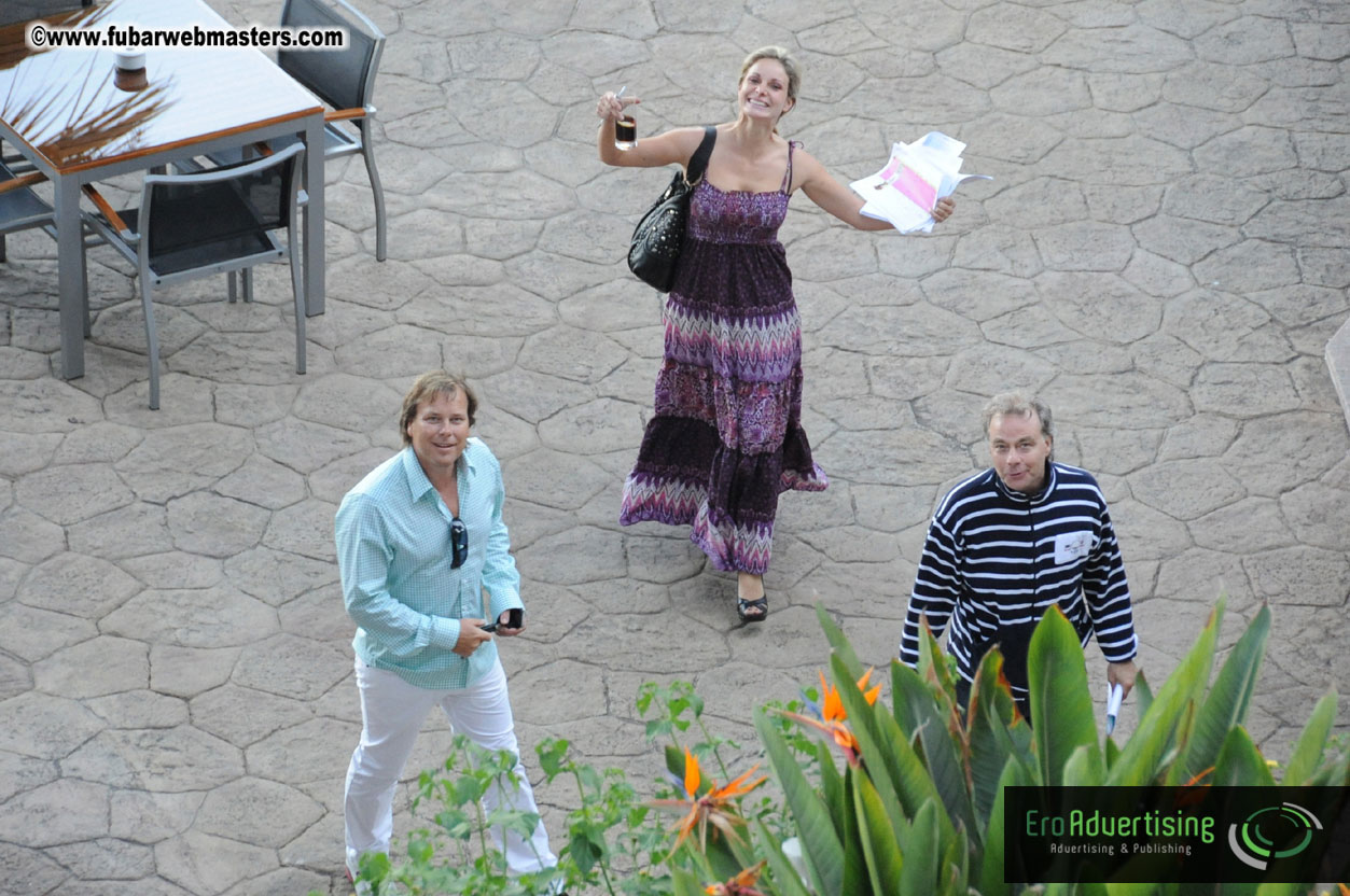 Arrivals, Registration and the Show