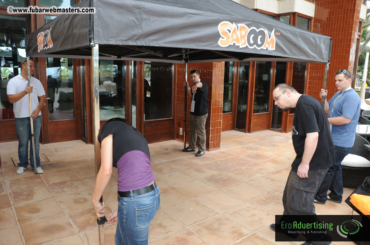 Arrivals, Registration and the Show