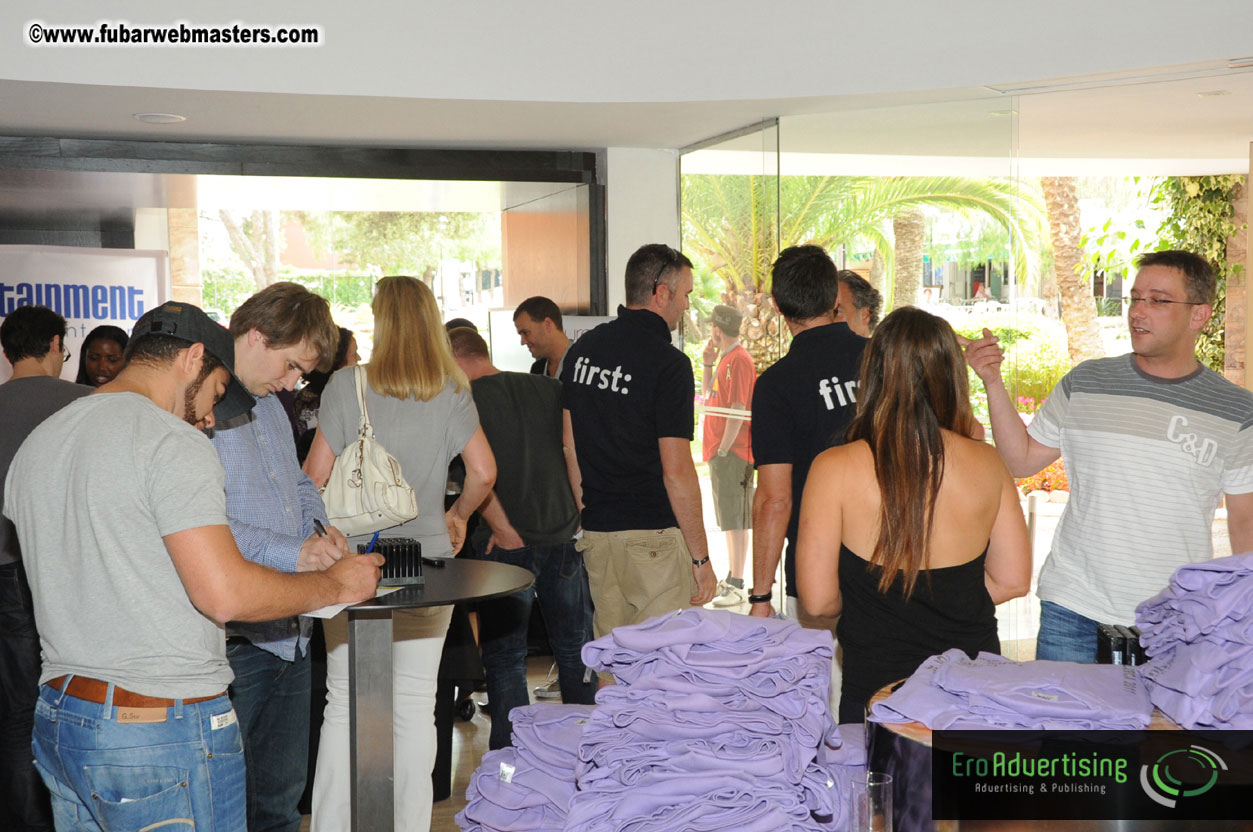 Arrivals, Registration and the Show