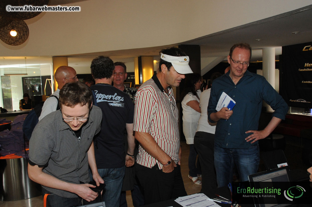 Arrivals, Registration and the Show