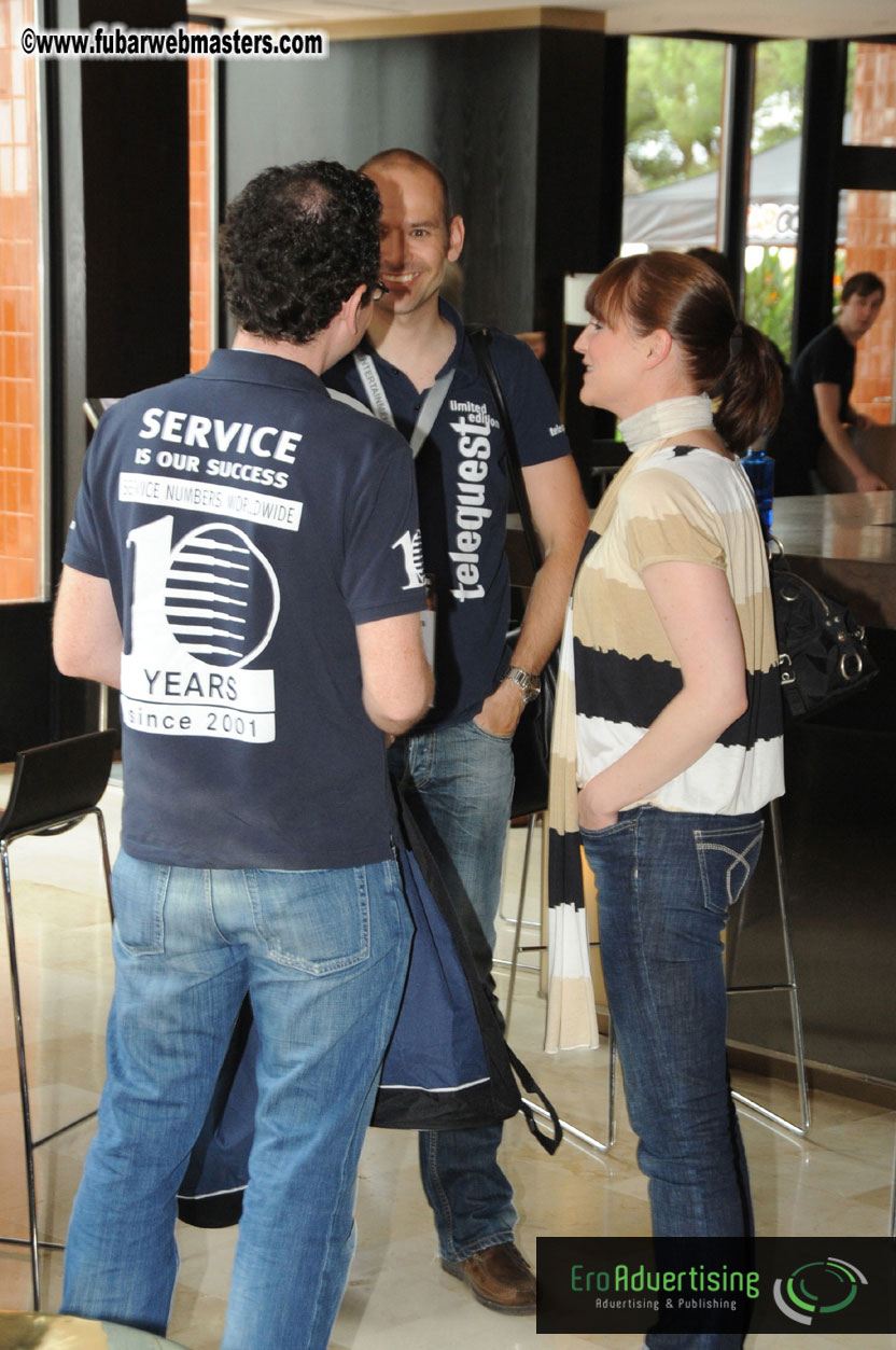 Arrivals, Registration and the Show